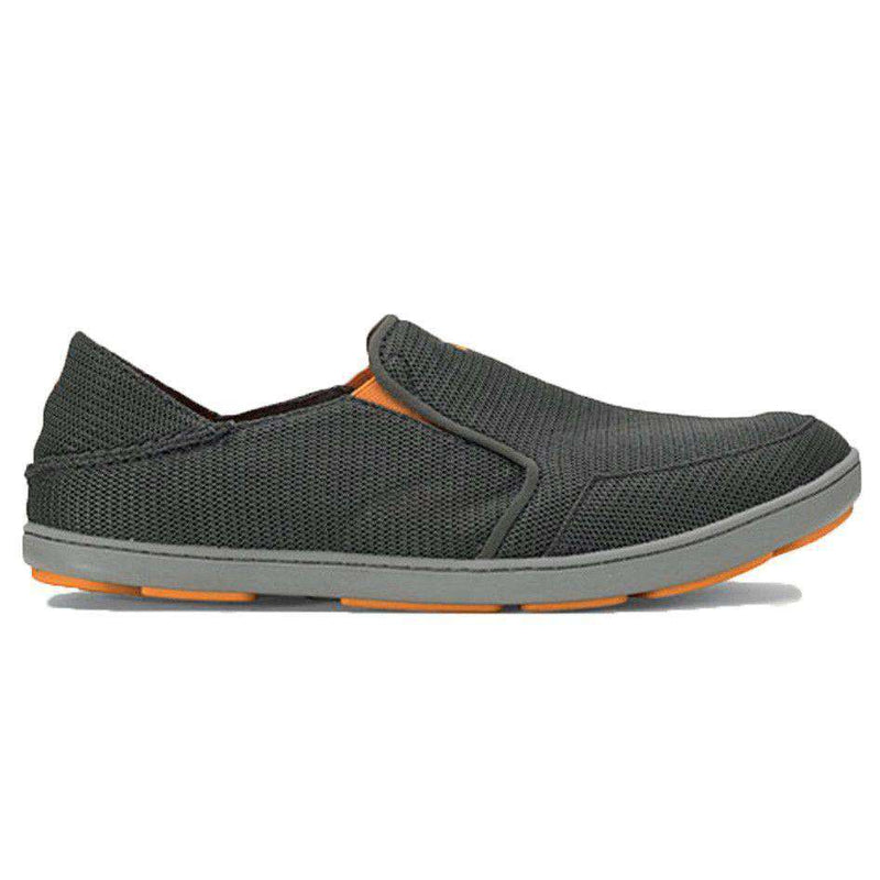 Men's Nohea Mesh Sneaker in Dark Shadow Grey by Olukai - Country Club Prep