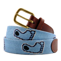 North Carolina Tar Heel Needlepoint Belt by Smathers & Branson - Country Club Prep