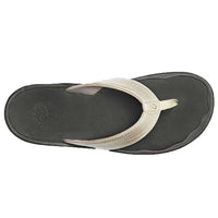 Women's 'Ohana Sandal in Bubbly Silver & Black by Olukai - Country Club Prep