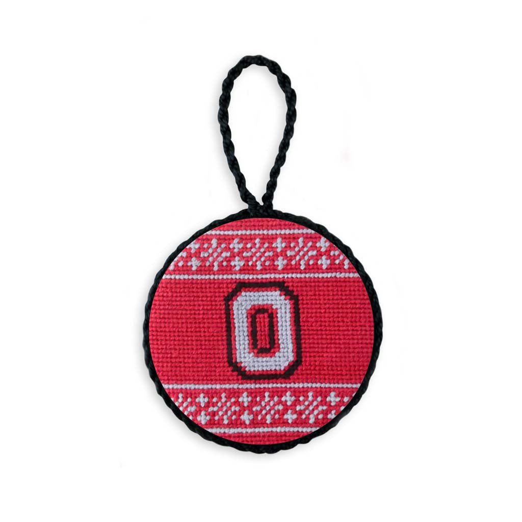 Smathers & Branson Ohio State University Needlepoint Ornament