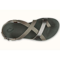 Women's 'Upena Sandal in Charcoal & Pewter by Olukai - Country Club Prep