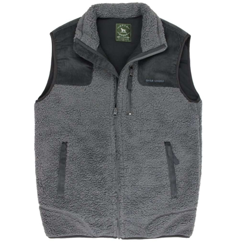 King's Canyon Vest in Charcoal by Over Under Clothing - Country Club Prep