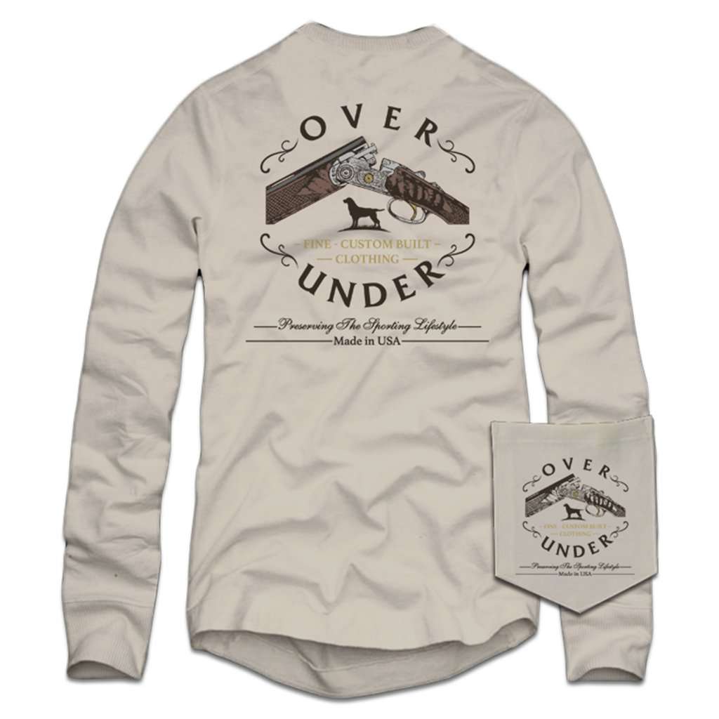 Over Under Clothing Long Sleeve Custom Built T-Shirt in Oyster ...