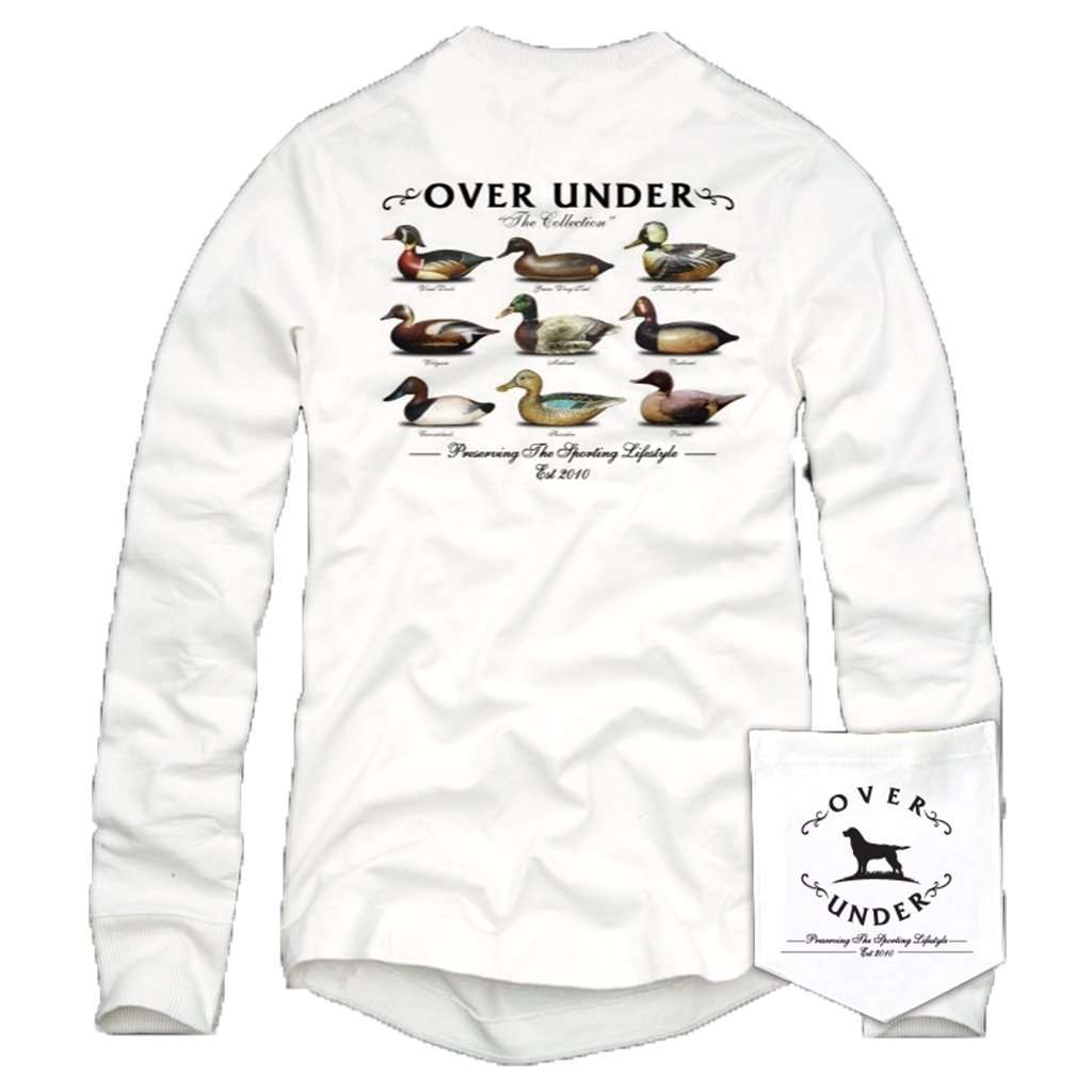 Over Under Clothing The Collection Long Sleeve Tee in White – Country Club  Prep