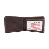 The Waxed Canvas Bifold Wallet in Olive by Over Under Clothing - Country Club Prep