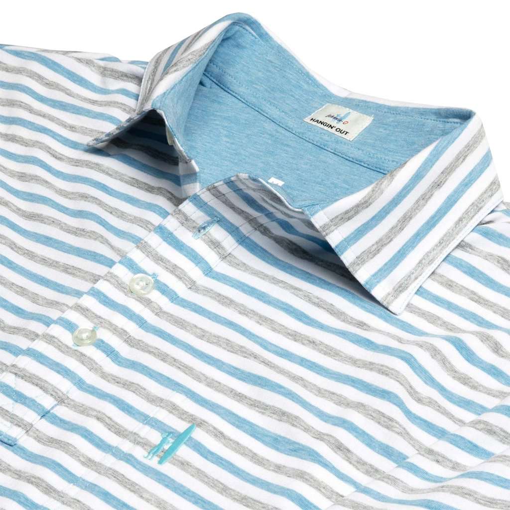 Palmetto Striped Polo by Johnnie-O - Country Club Prep