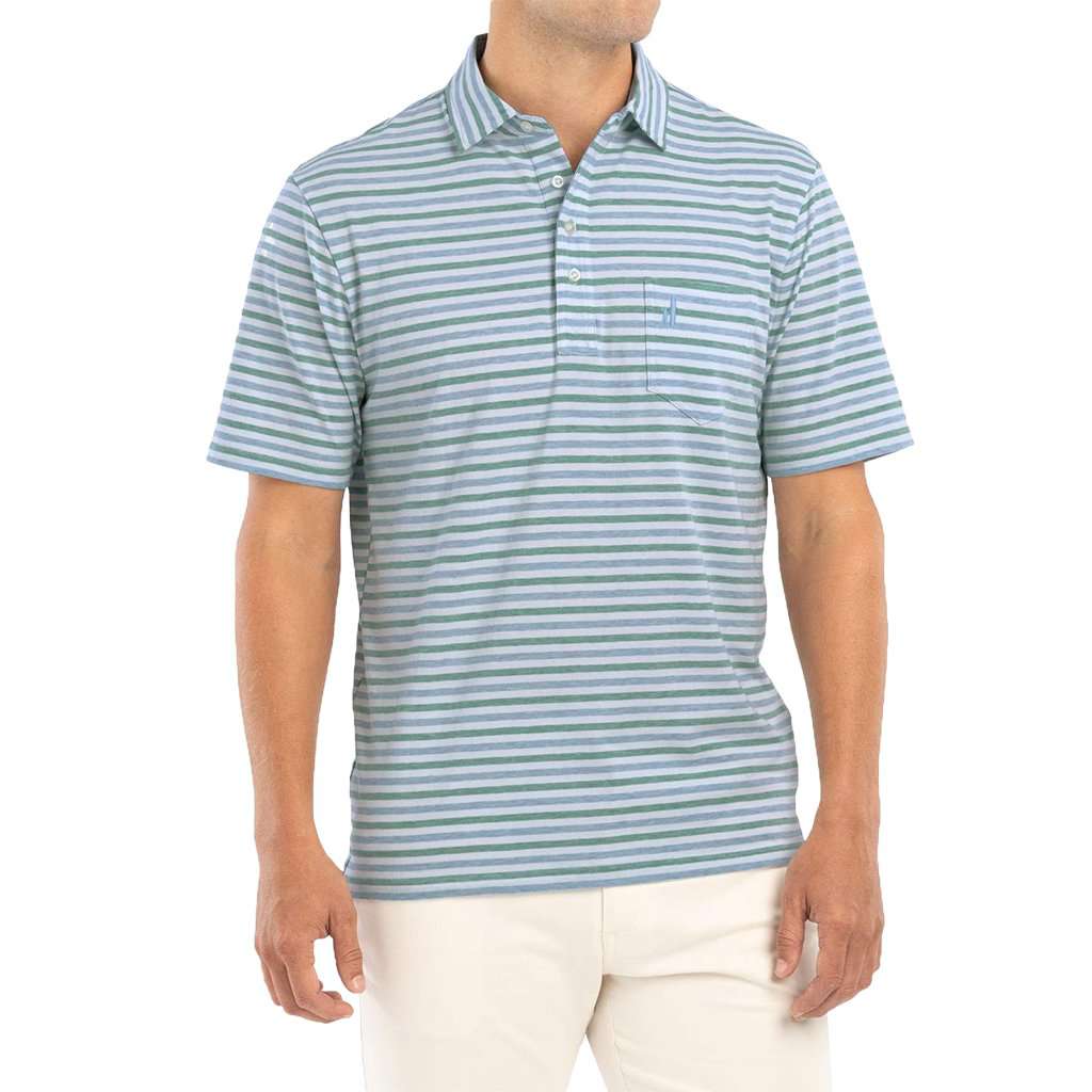 Palmetto Striped Polo by Johnnie-O - Country Club Prep