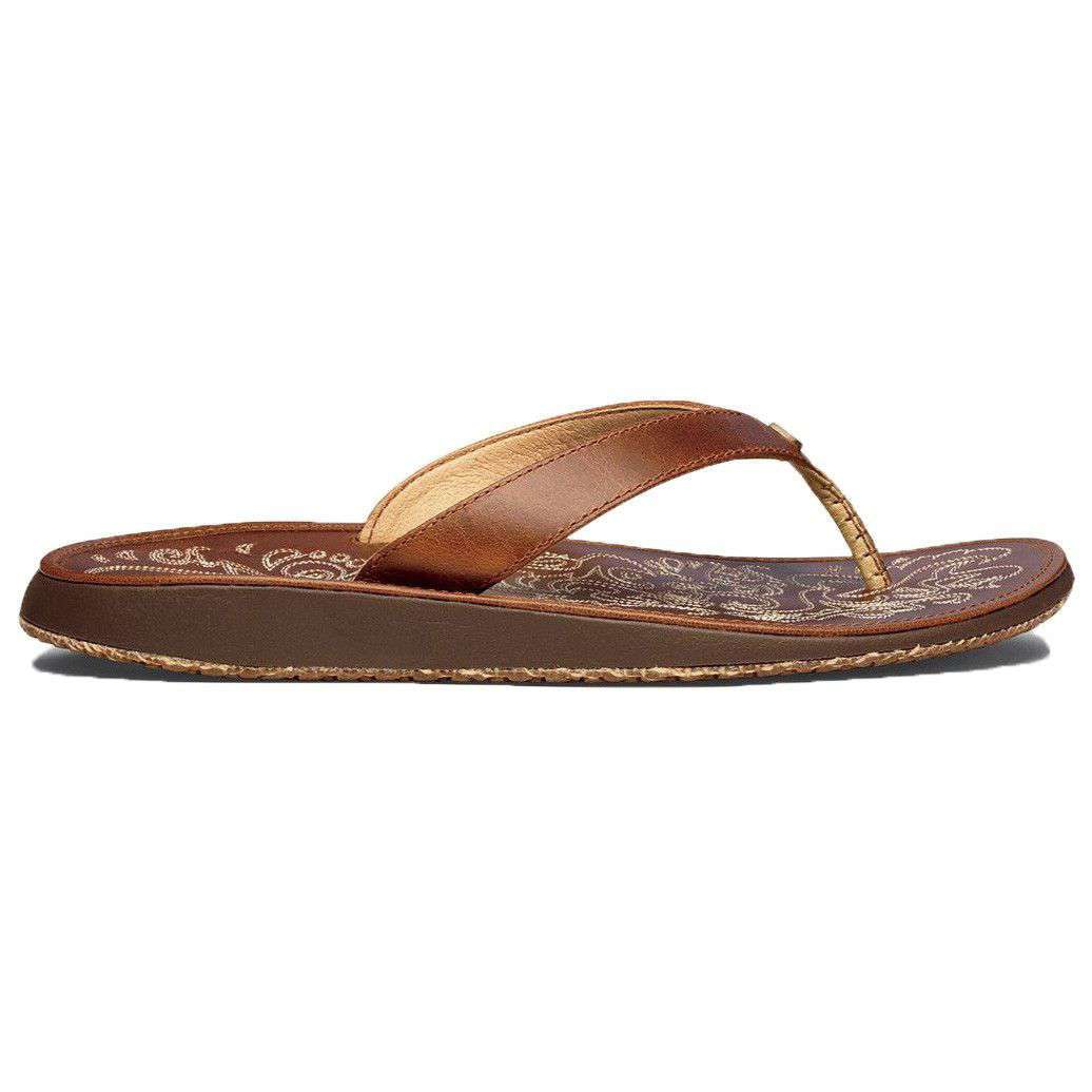 Women's Paniolo Sandal in Natural Brown by Olukai - Country Club Prep