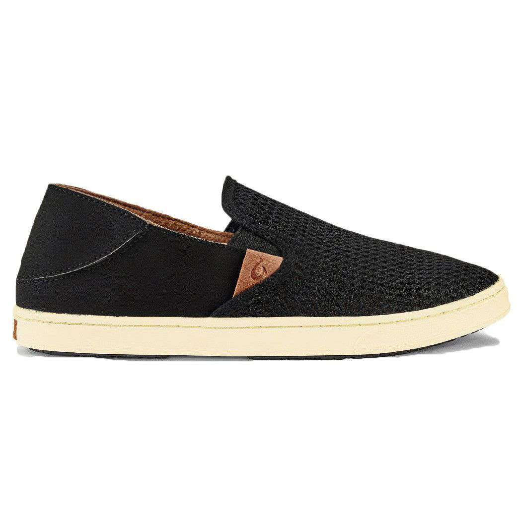 Women's Pehuea Sneaker in Black by Oukai - Country Club Prep