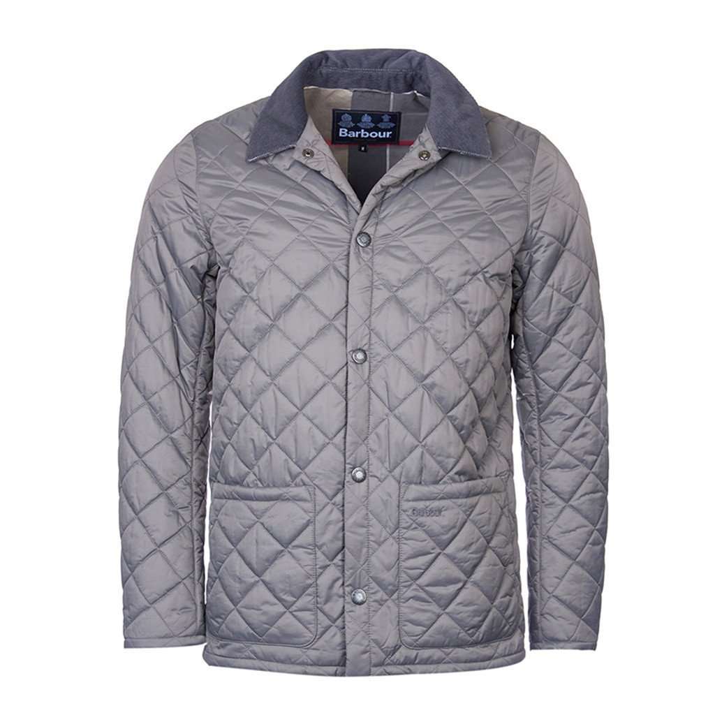 Barbour Pembroke Quilted Jacket in Grey – Country Club Prep