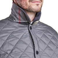 Pembroke Quilted Jacket in Grey by Barbour - Country Club Prep