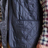 Polarquilt Waistcoat Zip-in Liner in Navy by Barbour - Country Club Prep