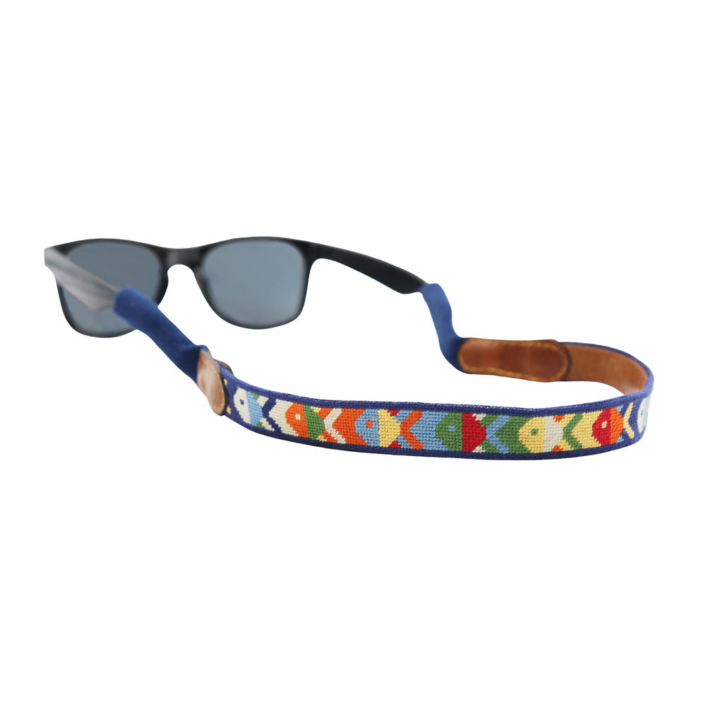 Pompano Needlepoint Sunglass Straps by Smathers & Branson - Country Club Prep