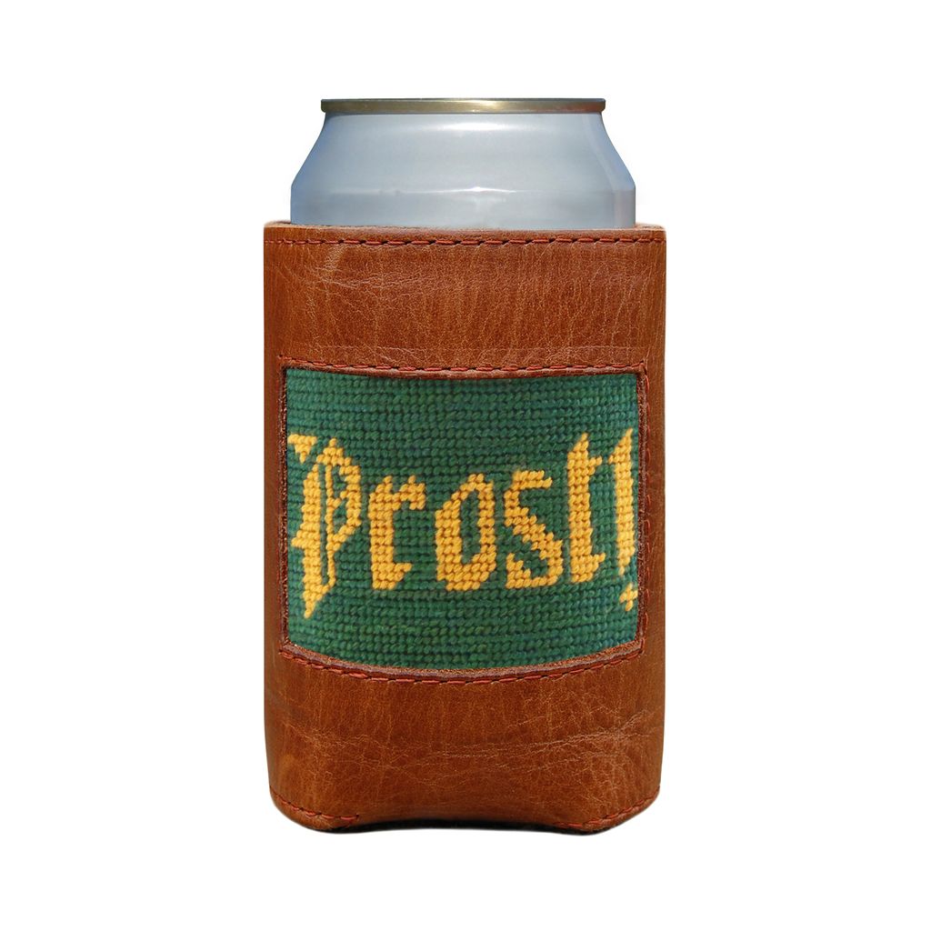Prost Needlepoint Can Cooler by Smathers & Branson - Country Club Prep