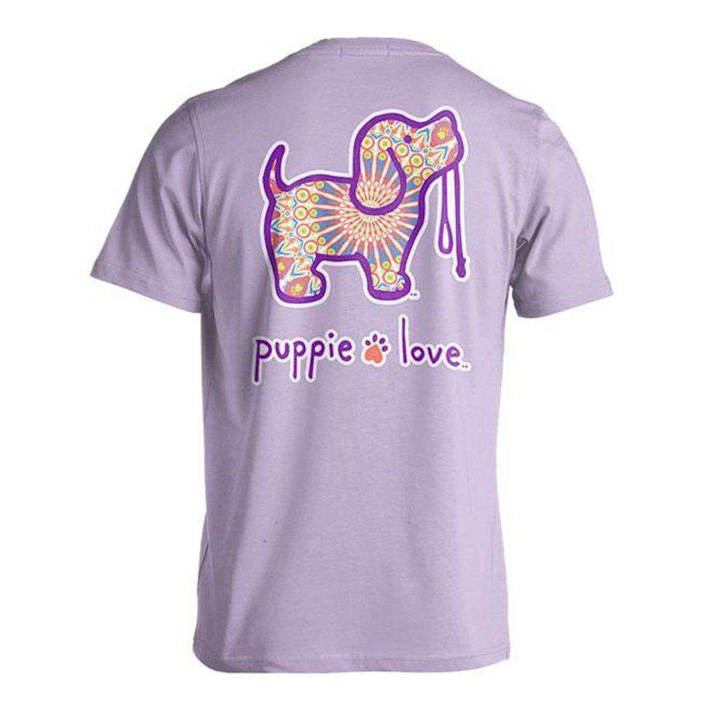 Boho Pup Tee in Orchid by Puppie Love - Country Club Prep