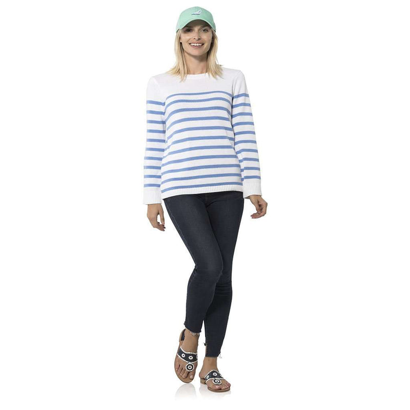Long Sleeve Stripe Sweater by Sail to Sable - Country Club Prep