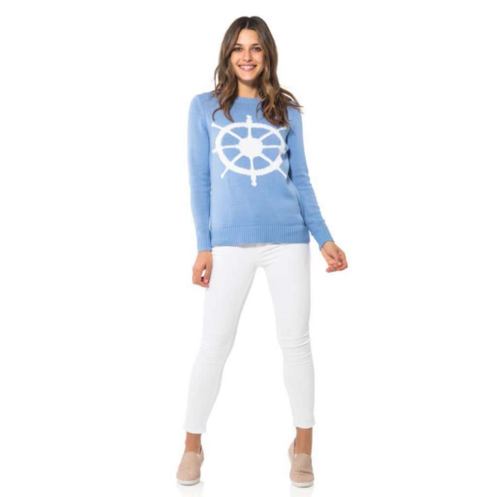 Long Sleeve Intarsia Sweater by Sail to Sable - Country Club Prep