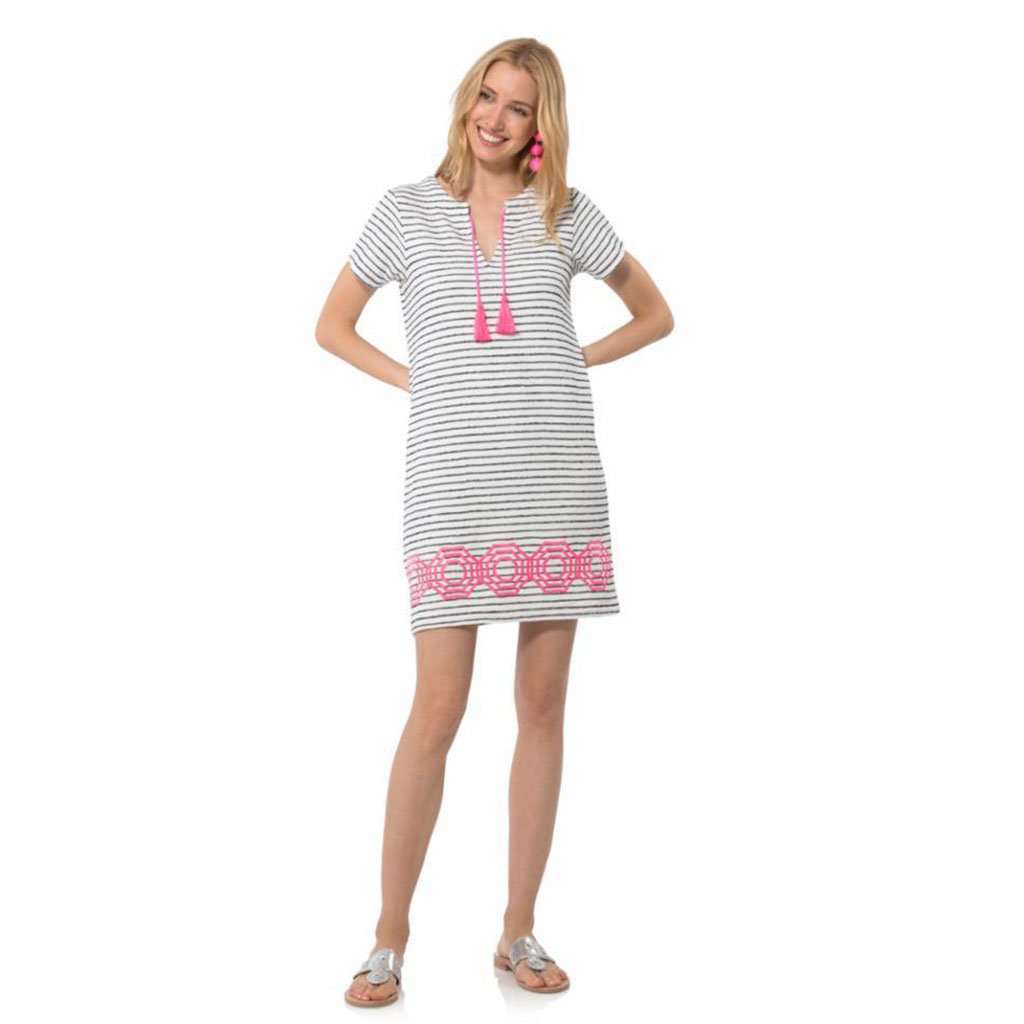 French Terry Shift Dress by Sail to Sable - Country Club Prep