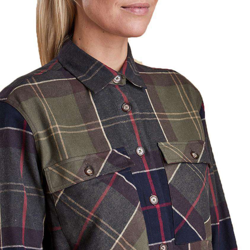 Rannoch Over Shirt in Classic Tartan by Barbour - Country Club Prep