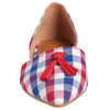 Caroline Flat in Red/Navy Gingham by Southern Proper - Country Club Prep