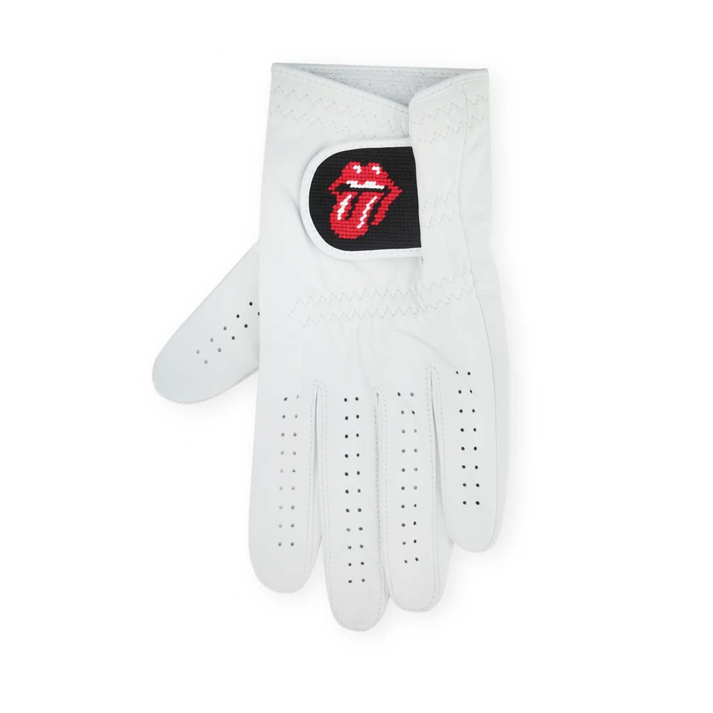 Rolling Stones Needlepoint Golf Glove by Smathers & Branson - Country Club Prep