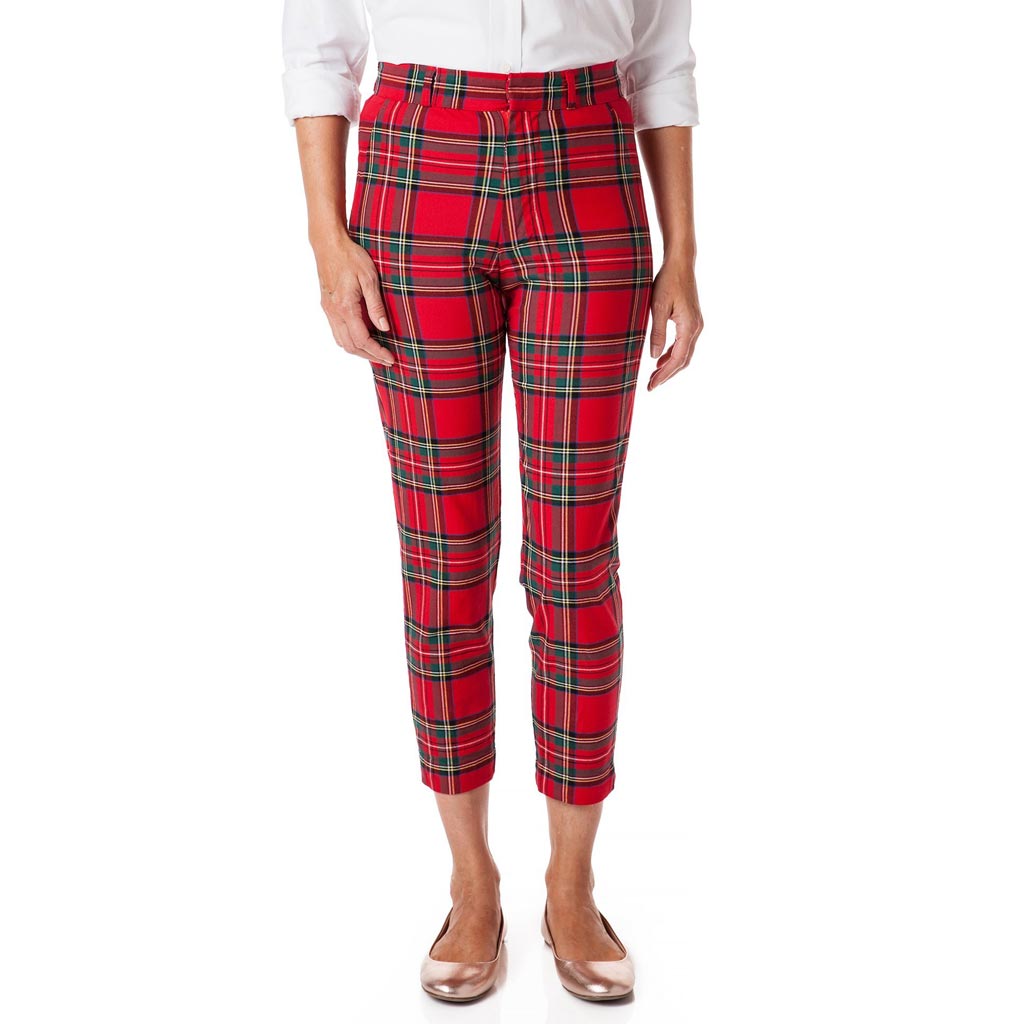 Castaway Clothing Ladies Royal Stewart Plaid Capri Pants – Country Club Prep