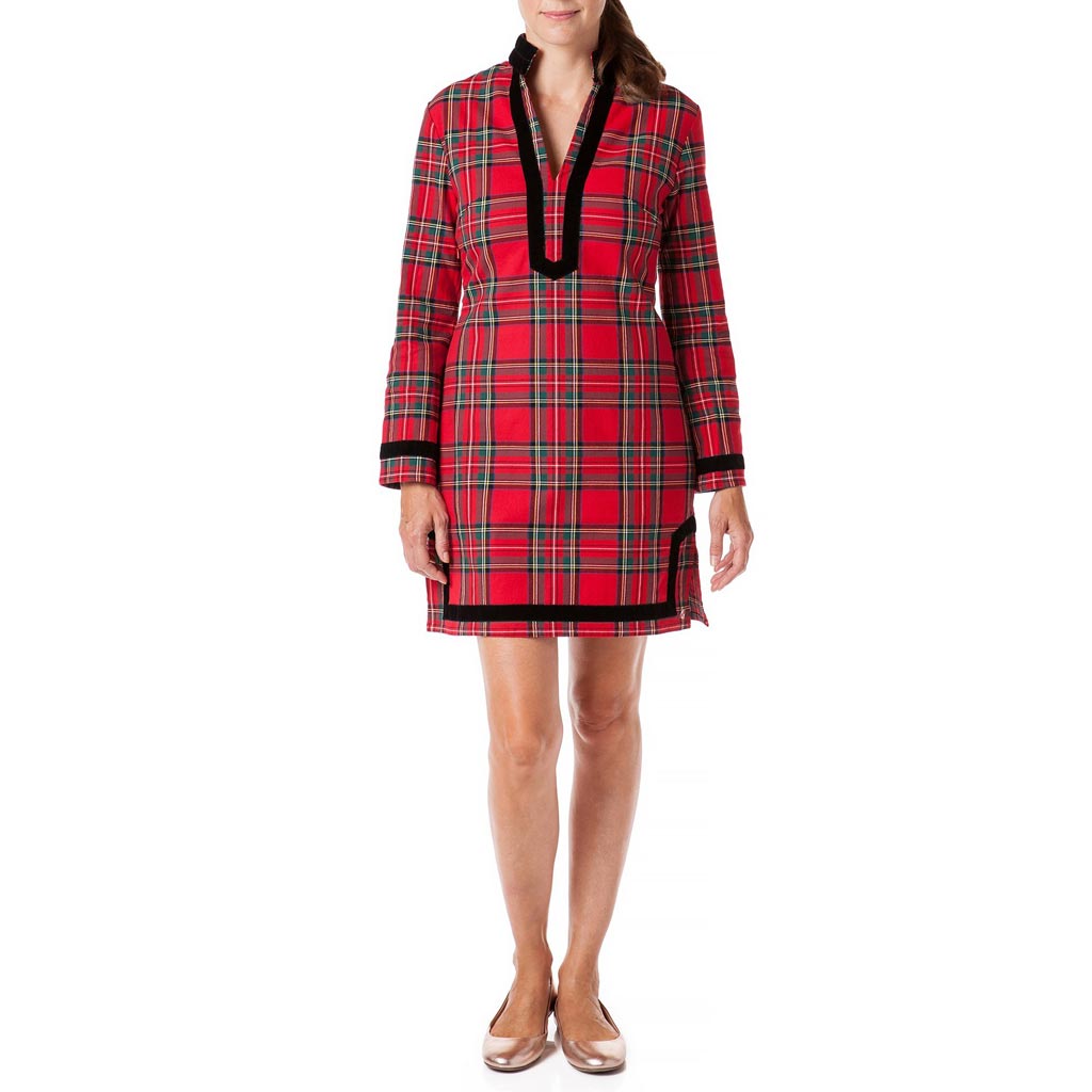 Tartan deals tunic dress