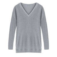 V Neck Shaker Sweater by 525 America - Country Club Prep