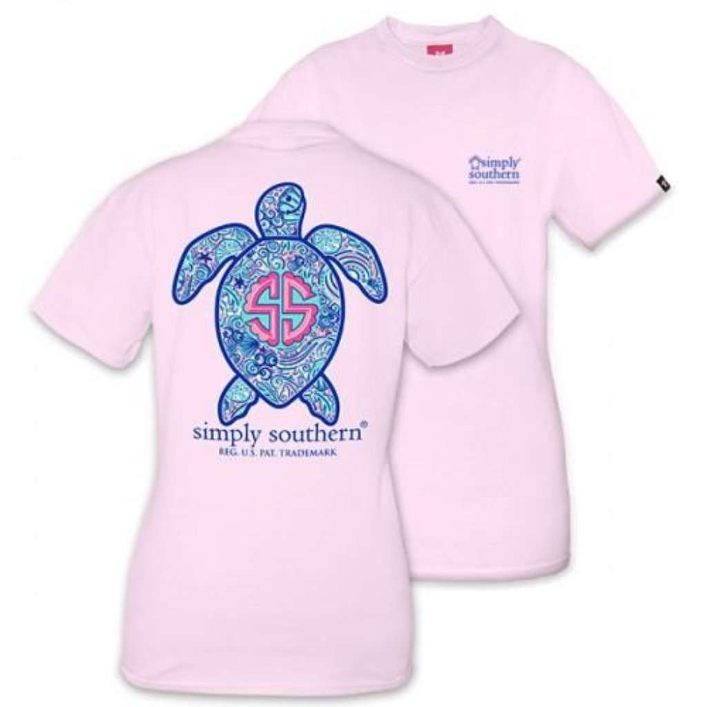 Save the Turtles Logo Shell Tee by Simply Southern - Country Club Prep