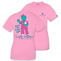Save the Turtles Scrub Life Tee by Simply Southern - Country Club Prep