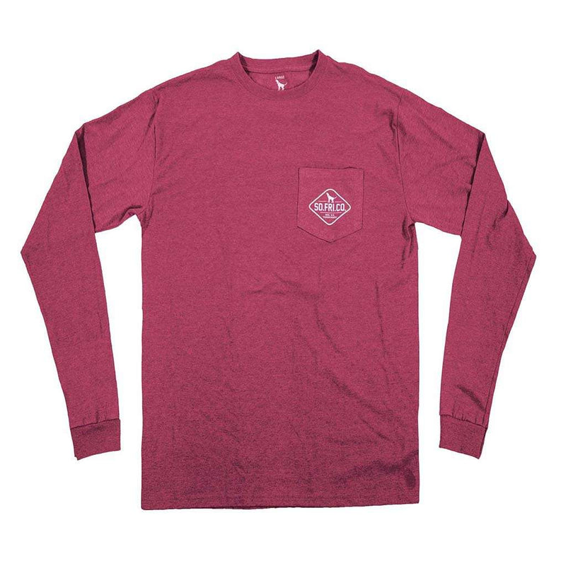 Cow Lick Long Sleeve Tee by Southern Fried Cotton - Country Club Prep