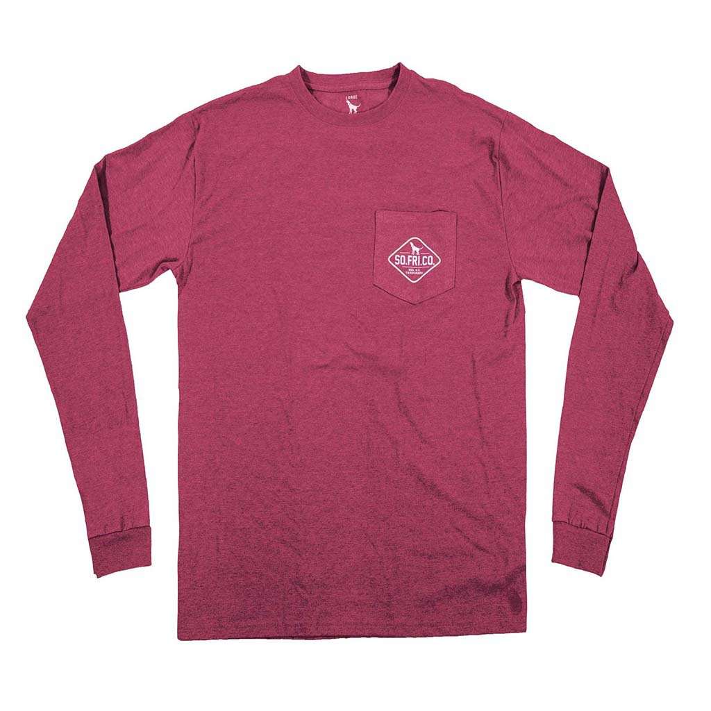 Cow Lick Long Sleeve Tee by Southern Fried Cotton - Country Club Prep