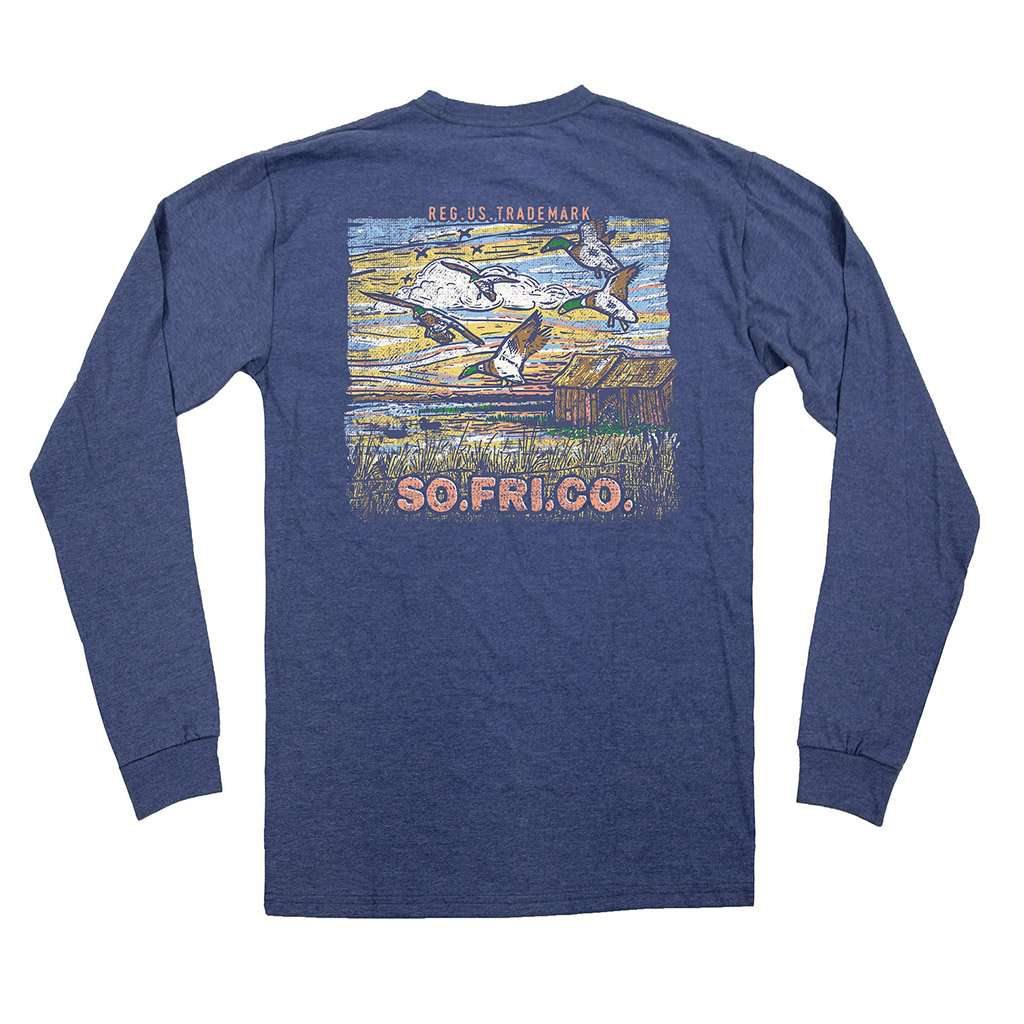 Duck Hunt Long Sleeve Tee by Southern Fried Cotton - Country Club Prep