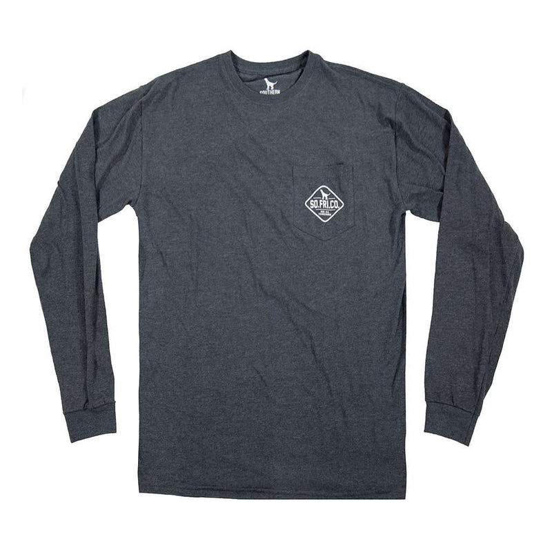Elk Crossing Long Sleeve Tee by Southern Fried Cotton - Country Club Prep
