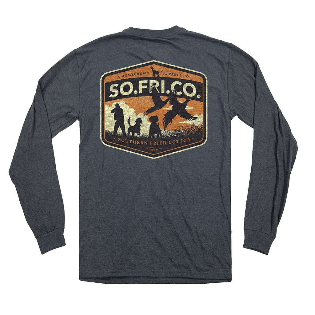 Pheasant Hunter Long Sleeve Tee by Southern Fried Cotton - Country Club Prep