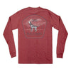 Close Range Long Sleeve Tee by Southern Fried Cotton - Country Club Prep