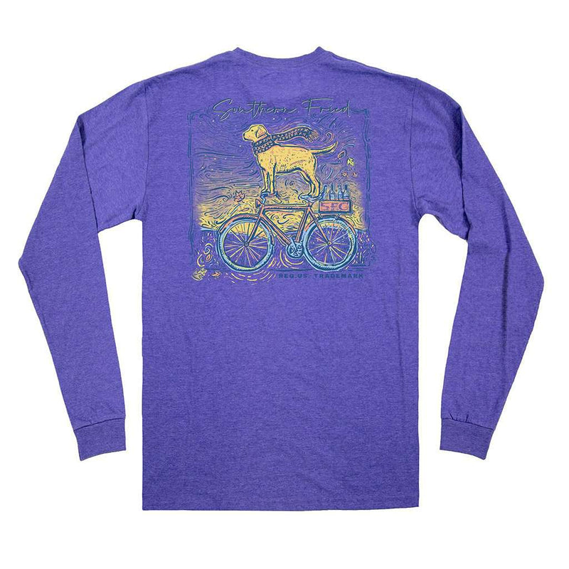 Free Wheelin' Long Sleeve Tee by Southern Fried Cotton - Country Club Prep