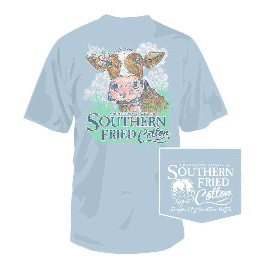 Belle Tee in Southern Sky by Southern Fried Cotton - Country Club Prep