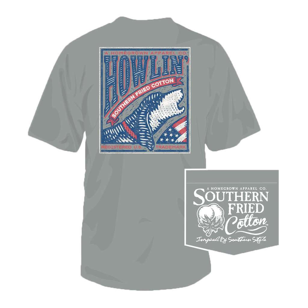 Howlin' For the USA Tee in Chicken Wire by Southern Fried Cotton - Country Club Prep