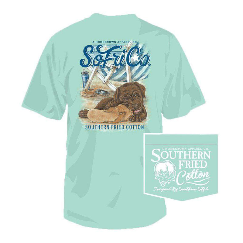 YOUTH Beach Toy Tee in Julep by Southern Fried Cotton - Country Club Prep