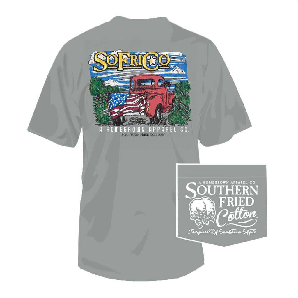 One Piece at a Time Tee in Chicken Wire by Southern Fried Cotton - Country Club Prep