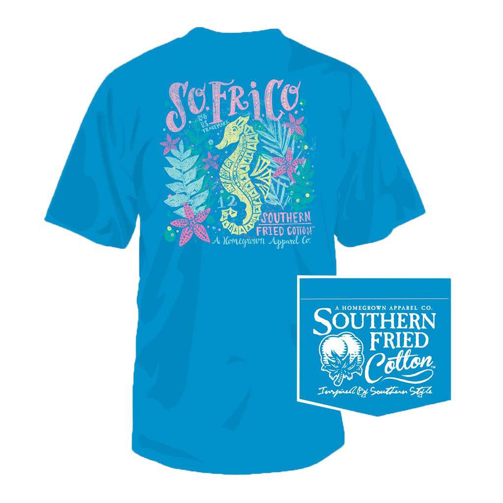 Let's Get Salty Tee in Snow Cone by Southern Fried Cotton - Country Club Prep