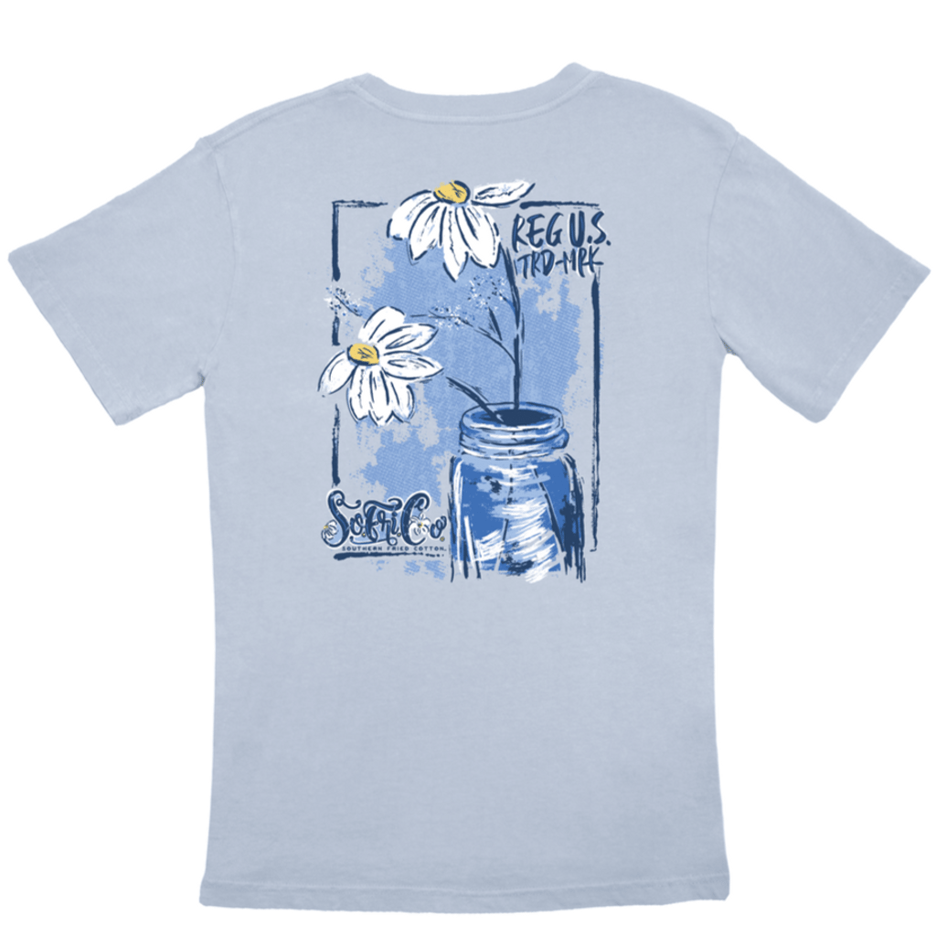 Oops a Daisy Tee by Southern Fried Cotton - Country Club Prep