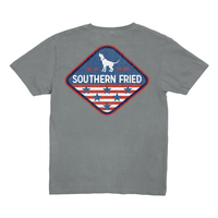 Youth American Patch Tee by Southern Fried Cotton - Country Club Prep