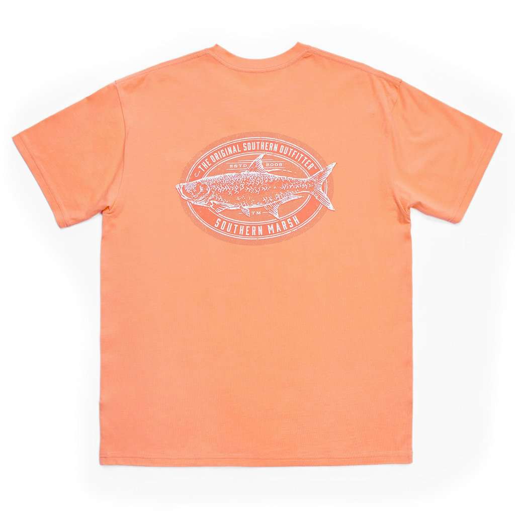 Tarpon Engravings Tee by Southern Marsh - Country Club Prep