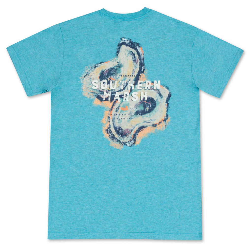 The Impressions Oyster Tee by Southern Marsh - Country Club Prep