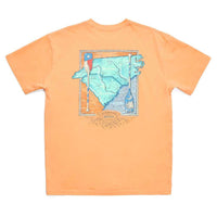 River Route Collection Tee North Carolina & South Carolina by Southern Marsh - Country Club Prep