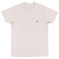 Relax and Explore - Axe Tee in Washed Oatmeal by Southern Marsh - Country Club Prep