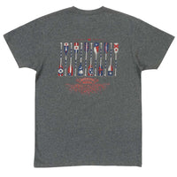 River Route Collection - Paddles Tee by Southern Marsh - Country Club Prep