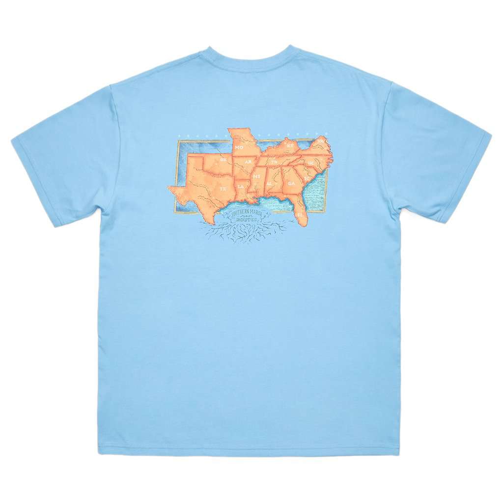 The South River Route Tee by Southern Marsh - Country Club Prep